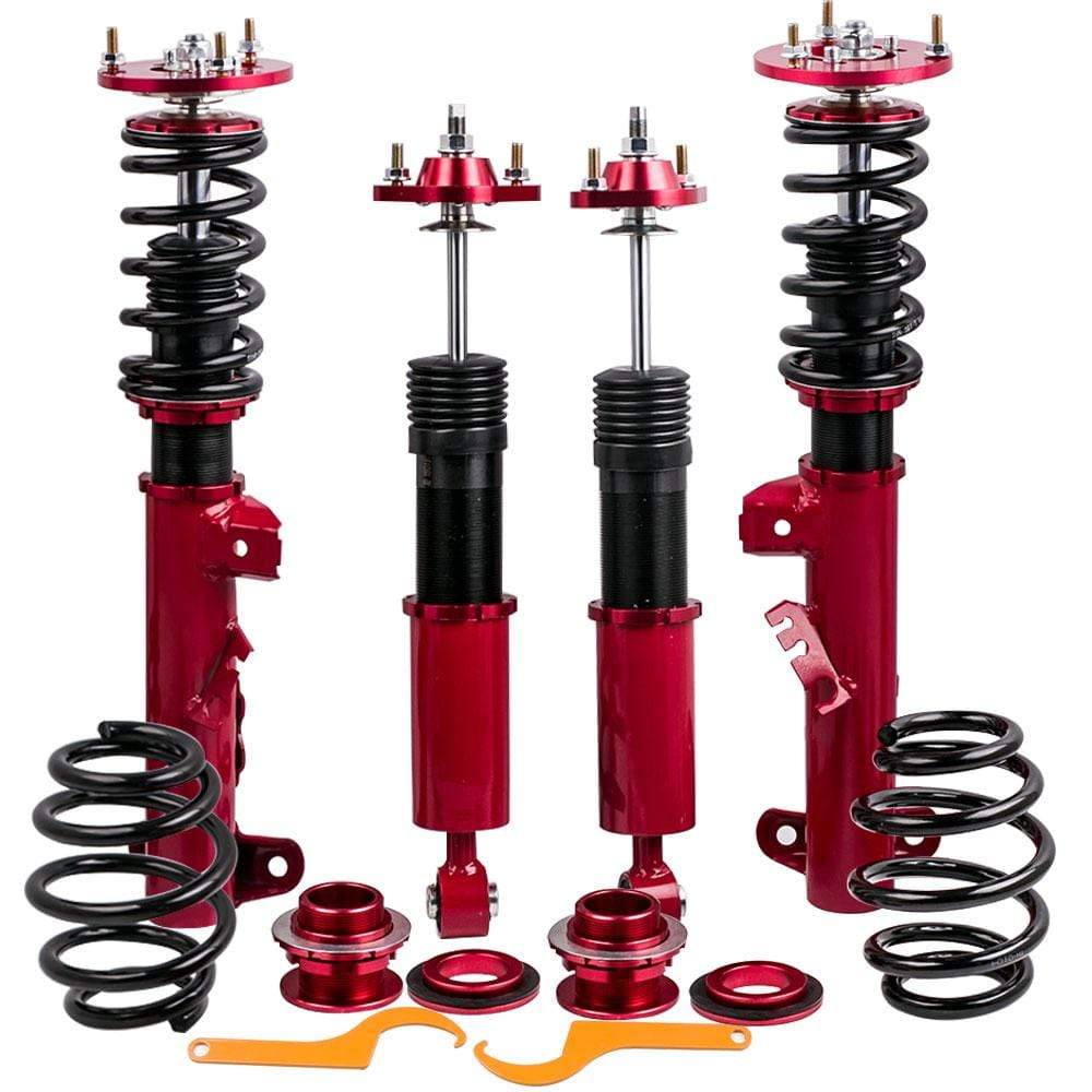 Coilovers Shock Suspension Compatible for BMW E36 (1992-1999) M3 - Red