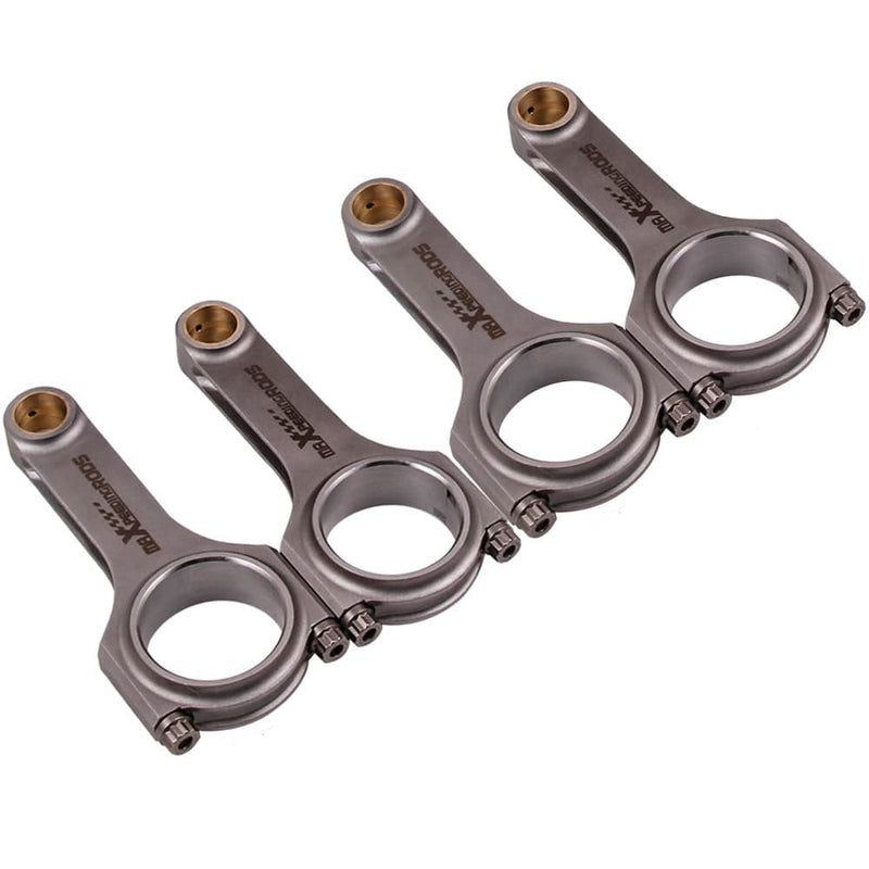 H-beam connecting rod kit compatible for Toyota 4AG 4AGE AE86 Corolla GTS 1.6L 122mm Con-Rod Rods