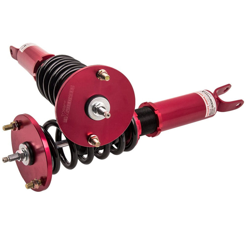 Coilover Kits compatible for Honda Accord 1990 - 1997 Shock Absorbers 24  Ways Adj Damper Red
